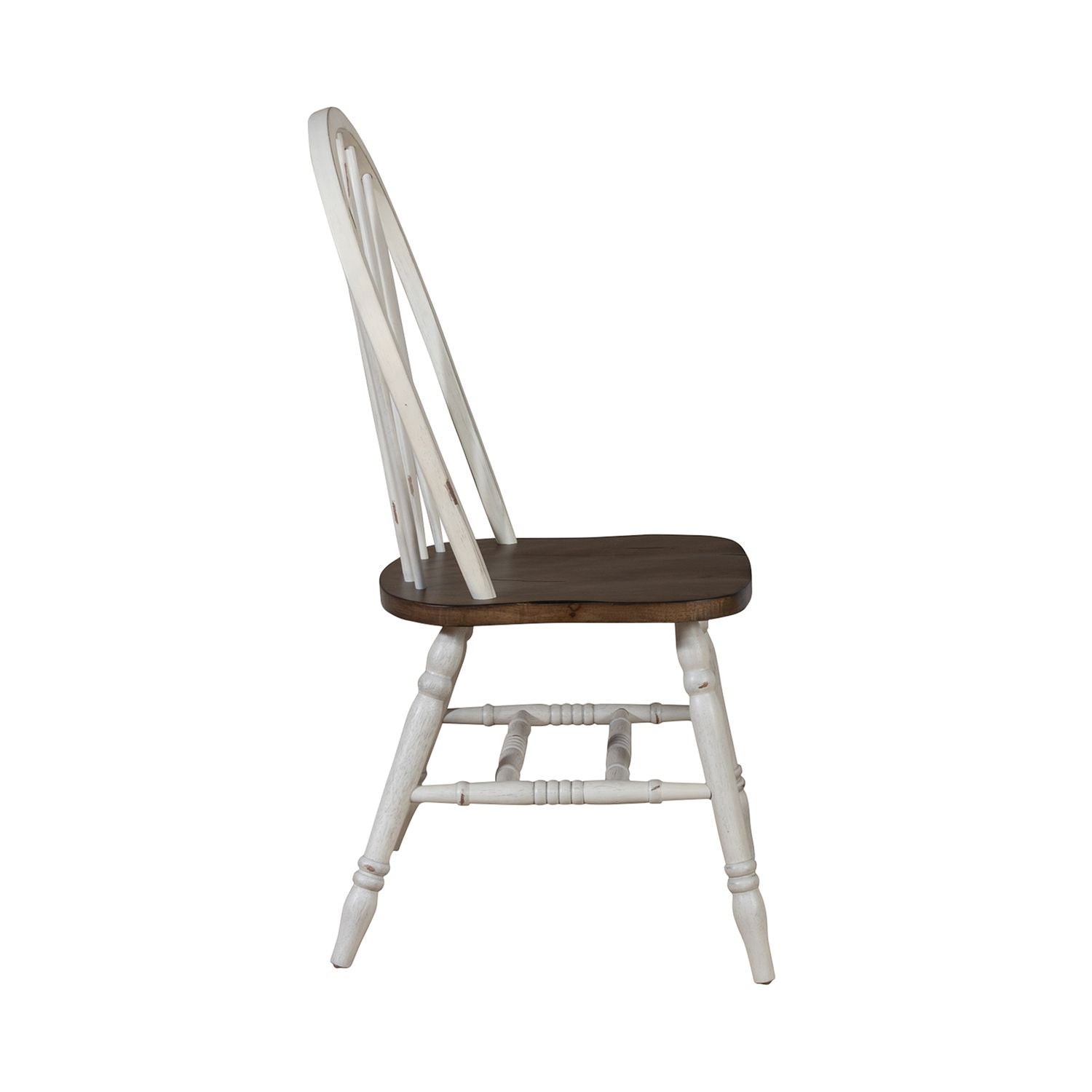 Ovena Windsor Side Chair- White