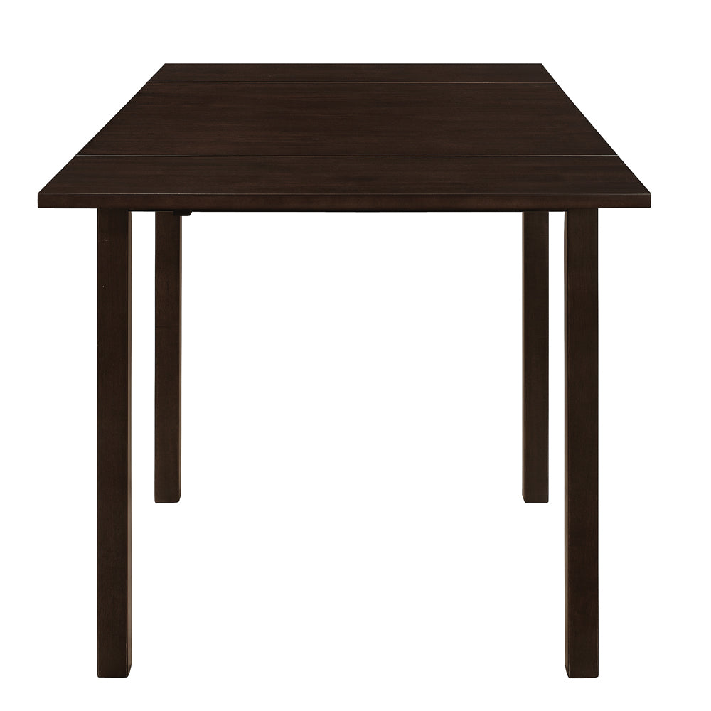 Kelso Rectangular Dining Table with Drop Leaf Cappuccino