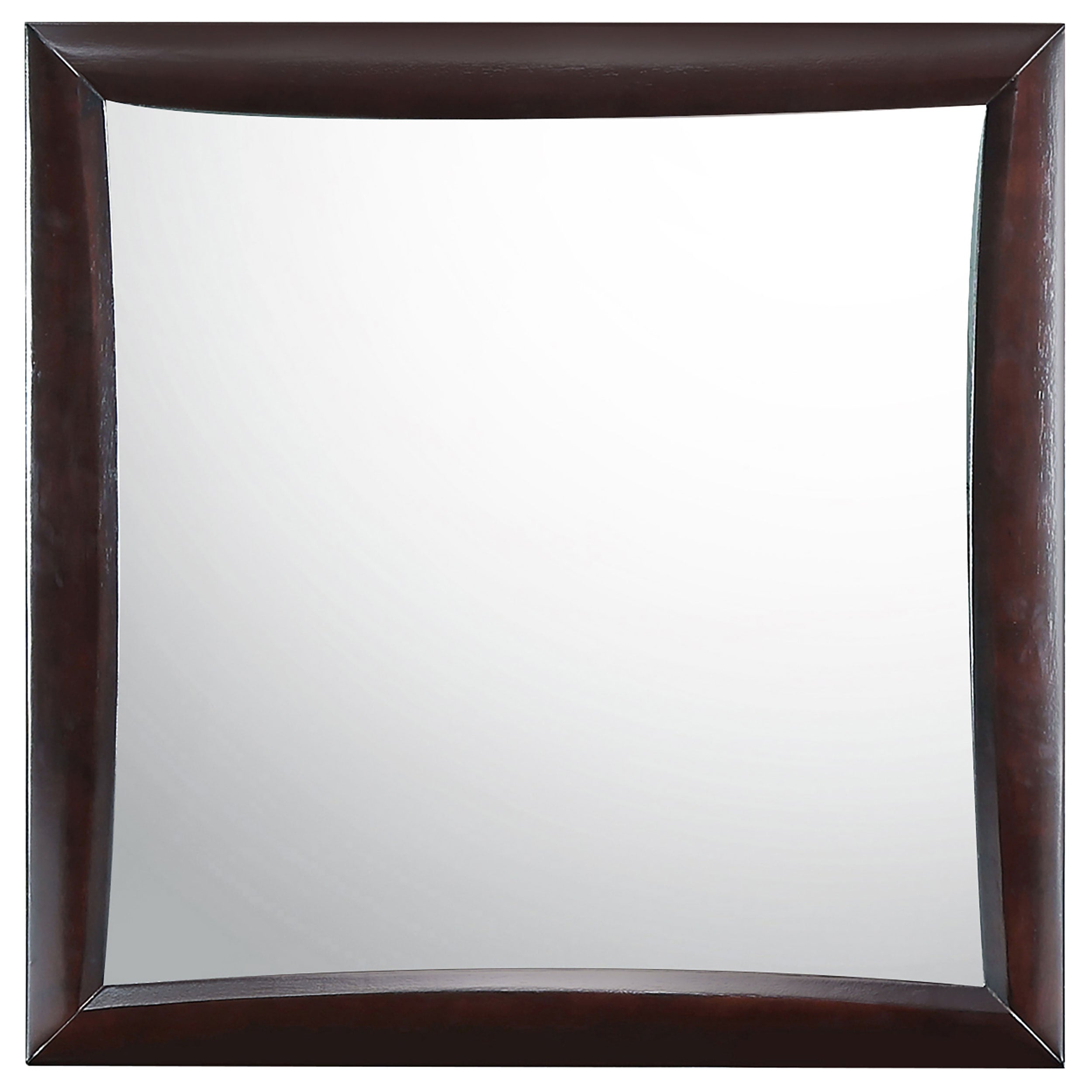 Phoenix Square Dresser Mirror Deep Cappuccino