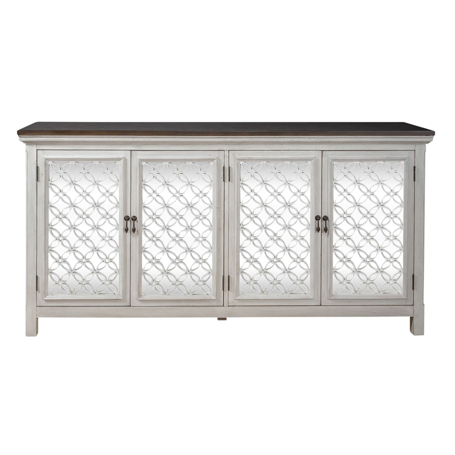 Auburta 4 Door Accent Cabinet