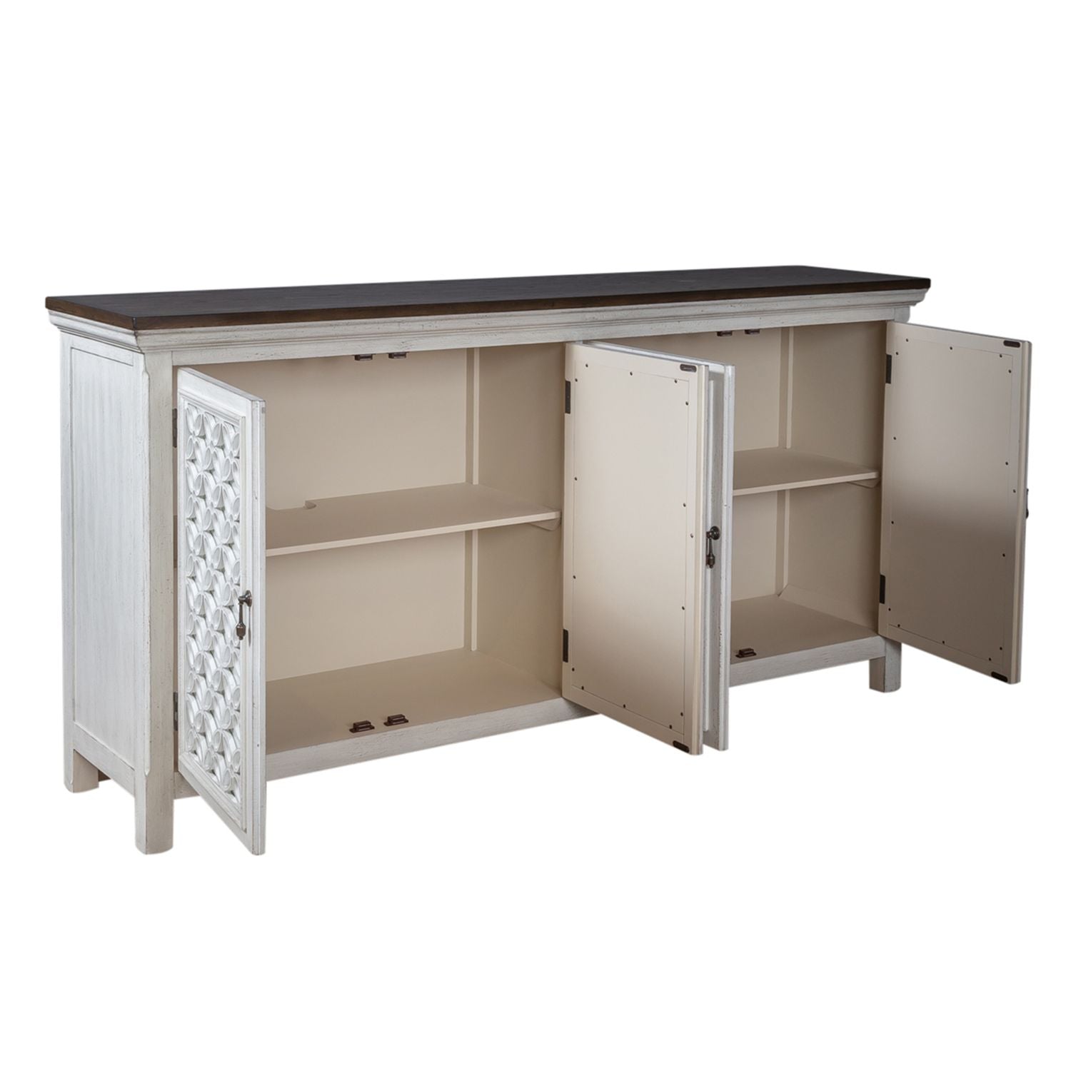 Auburta 4 Door Accent Cabinet