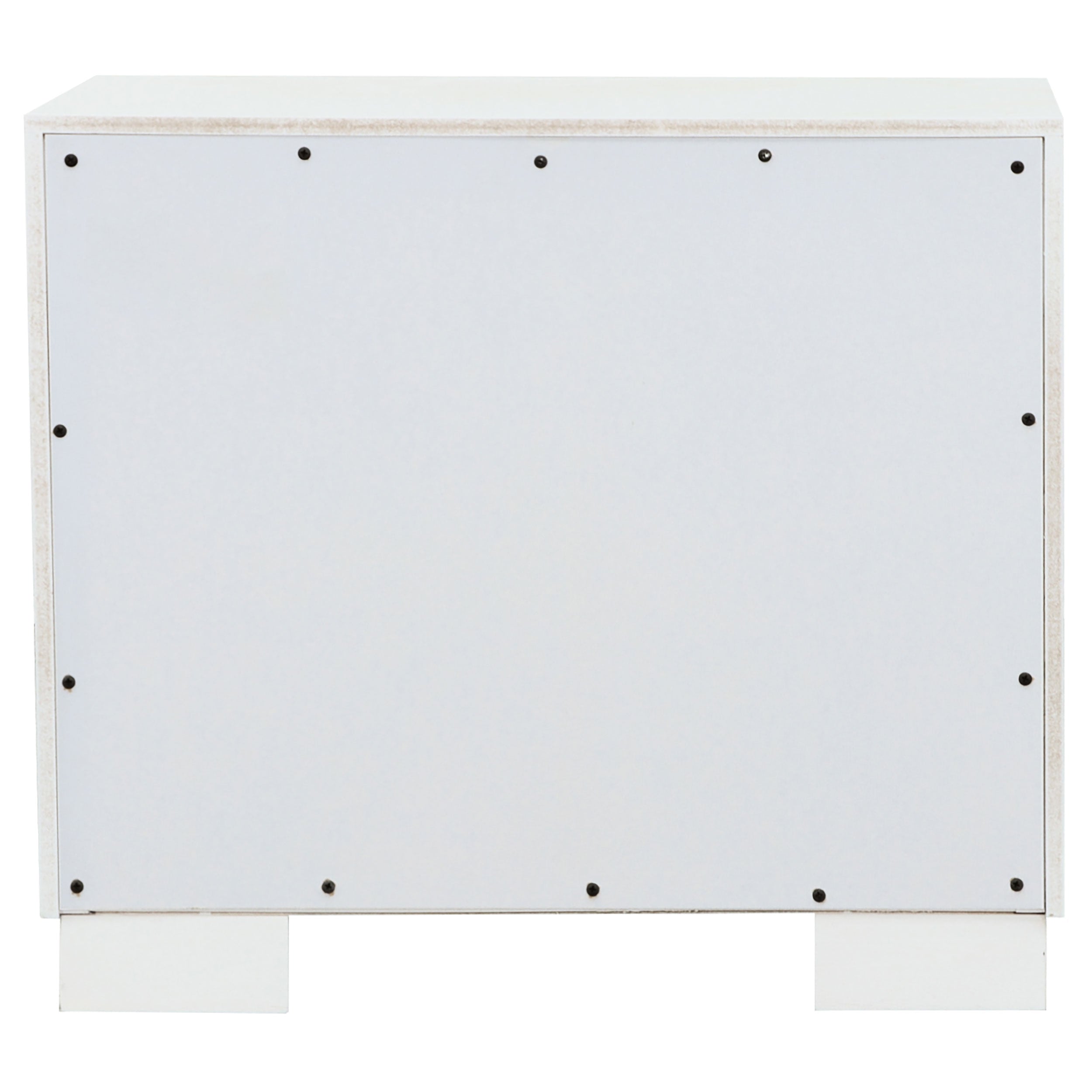 Jessica 2-drawer Nightstand White