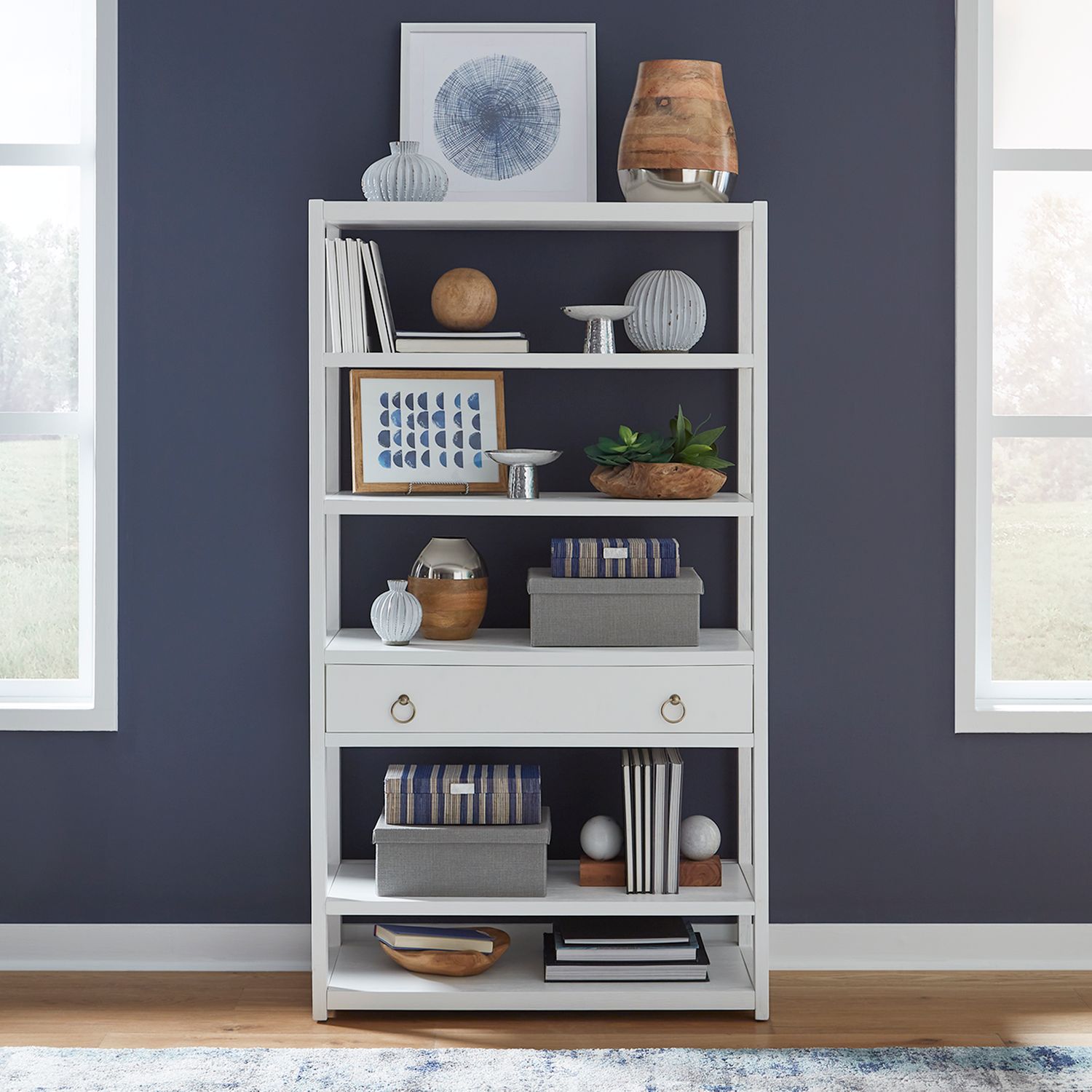 Damyia Accent Bookcase