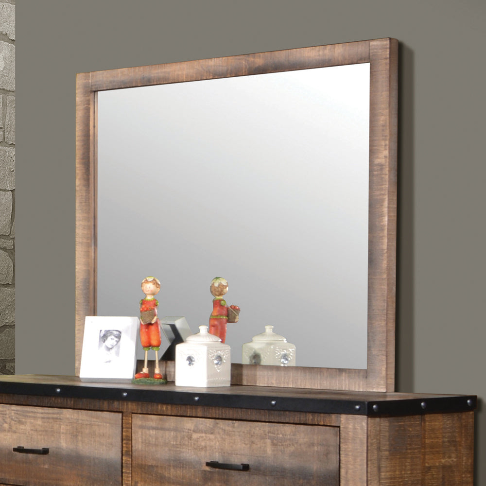 Sembene Rectangular Dresser Mirror Antique Multi-color