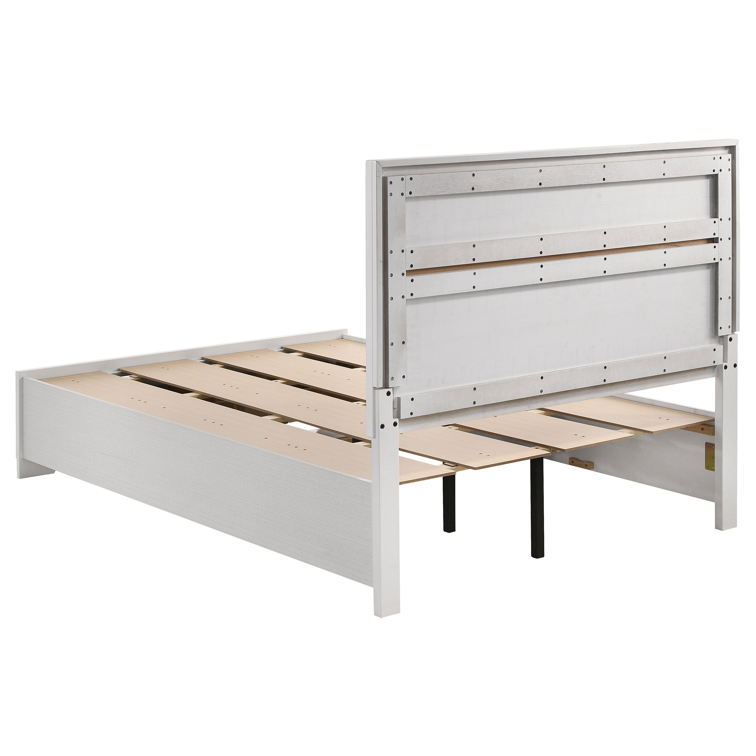 Miranda Full Storage Bed White