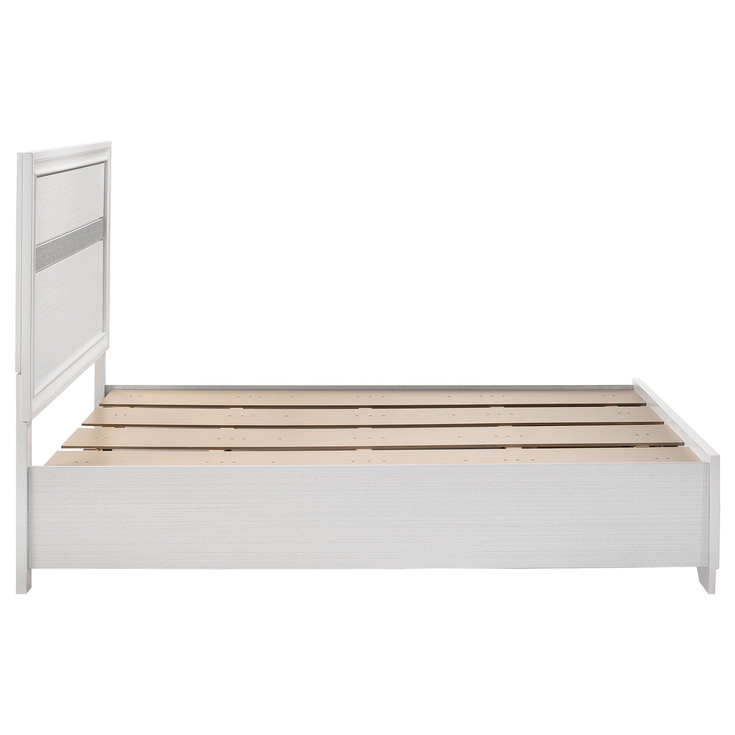 Miranda Full Storage Bed White