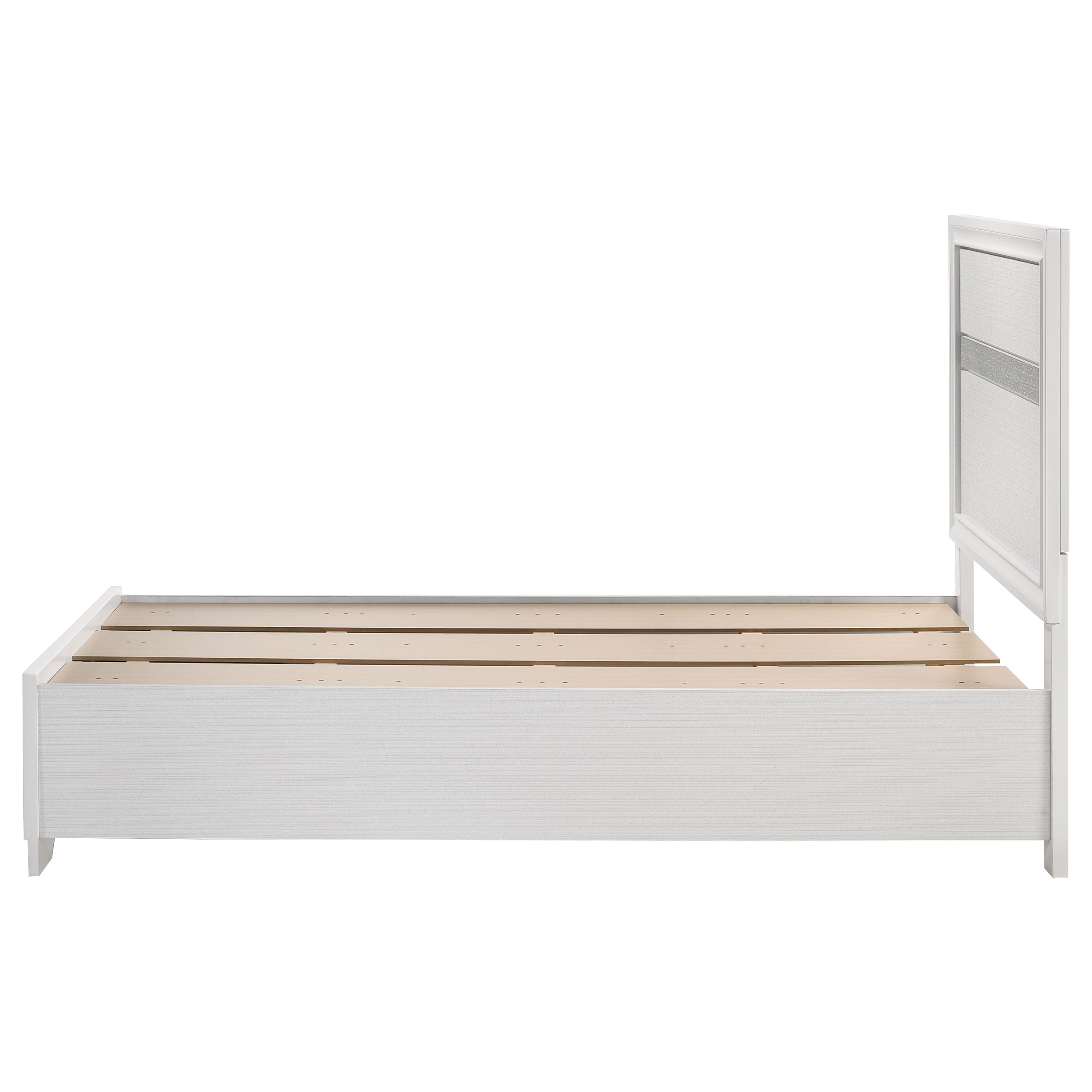 Miranda Twin Storage Bed White