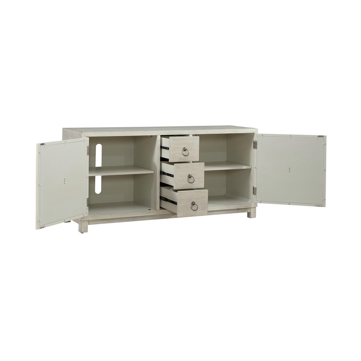 Dulani 2 Door 3 Drawer Accent Cabinet