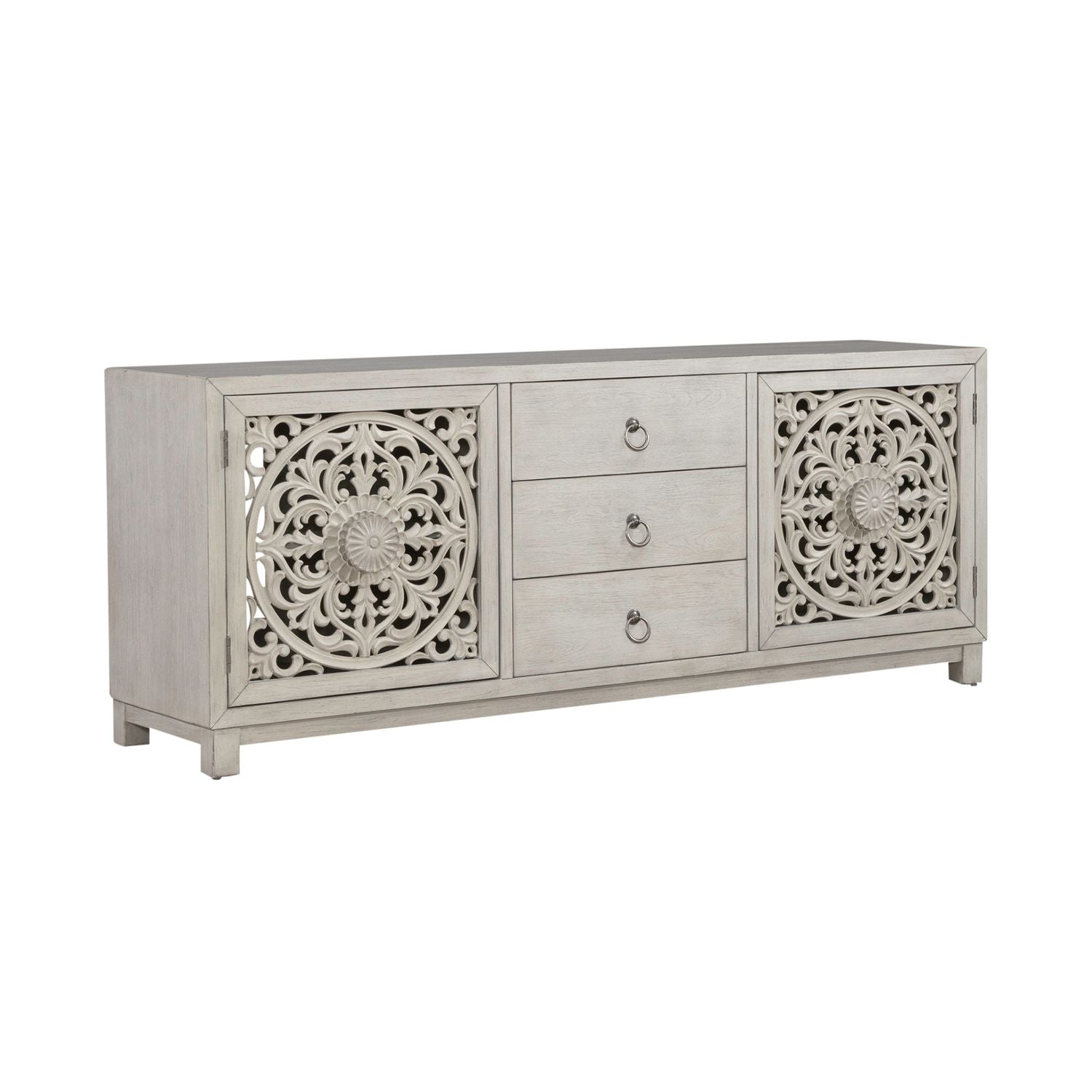 Dueno 2 Door 3 Drawer Accent Cabinet