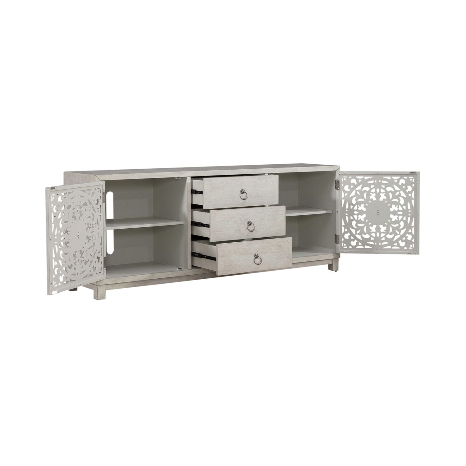 Dueno 2 Door 3 Drawer Accent Cabinet