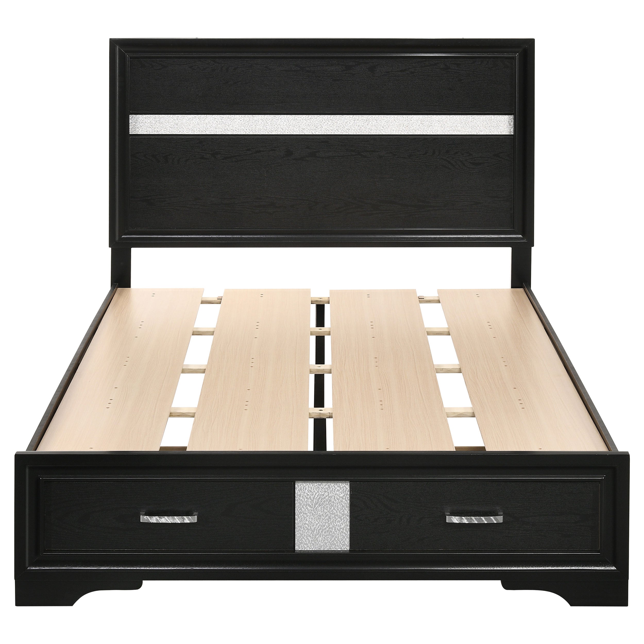 Miranda Full Storage Bed Black