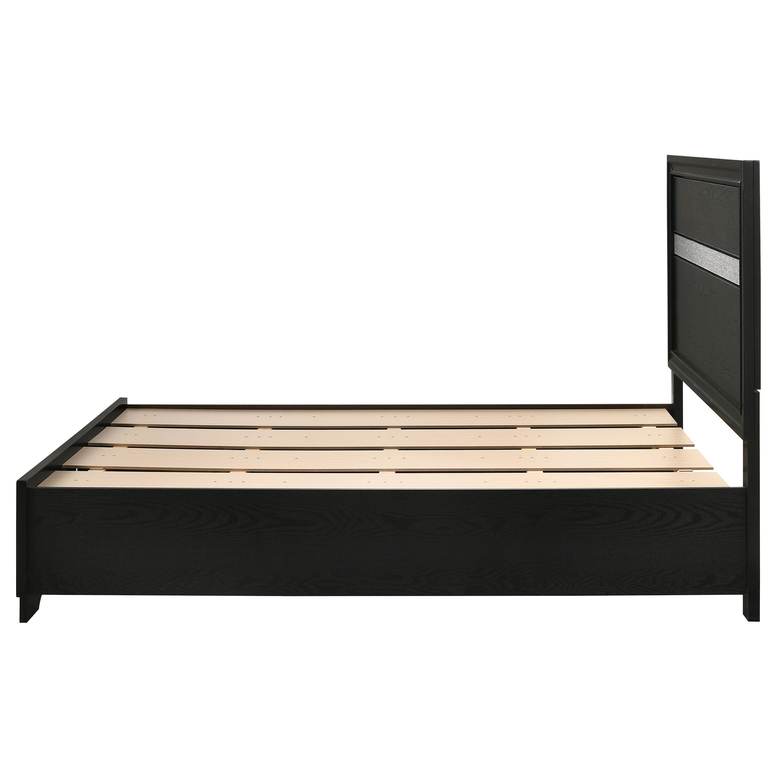 Miranda Full Storage Bed Black