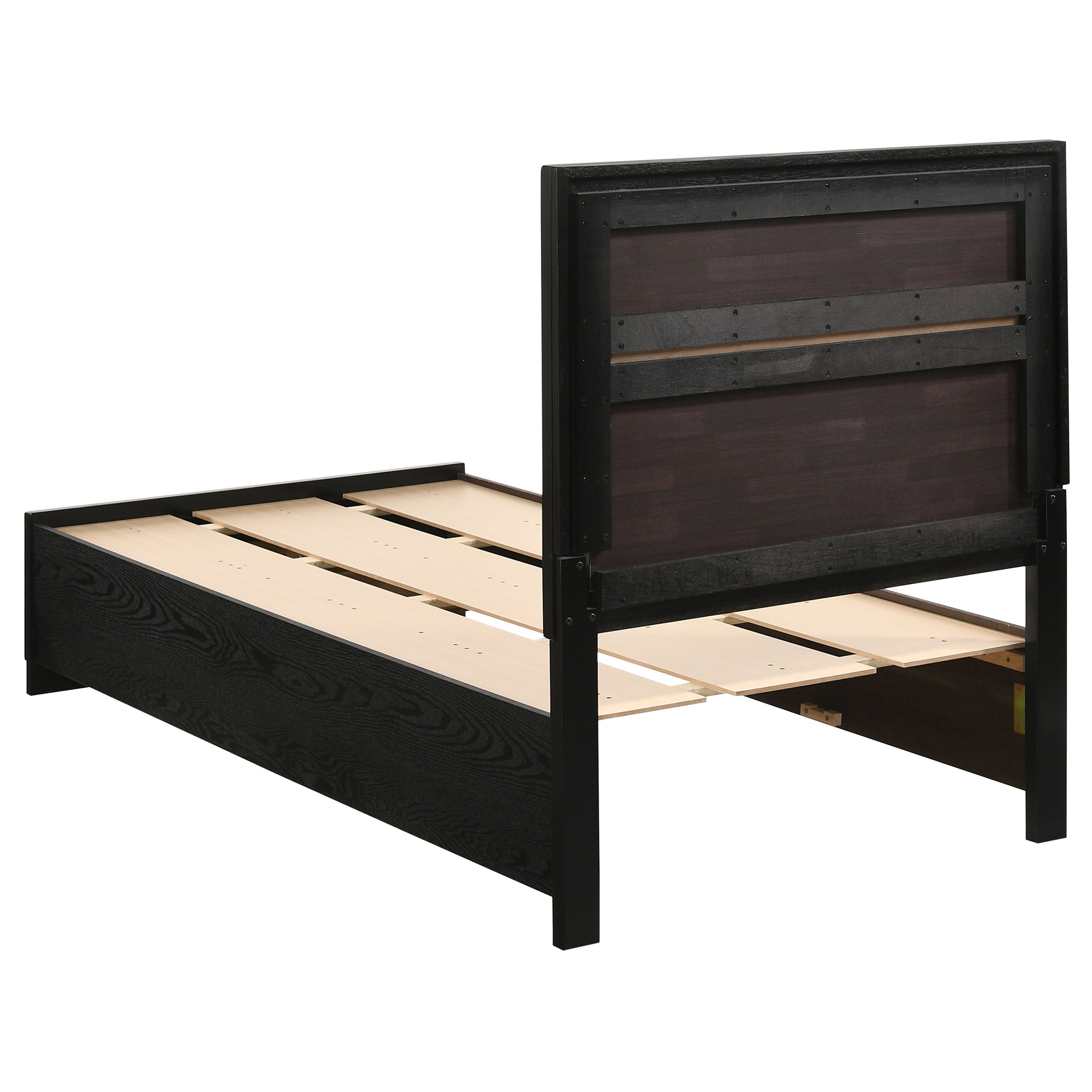 Miranda Twin Storage Bed Black