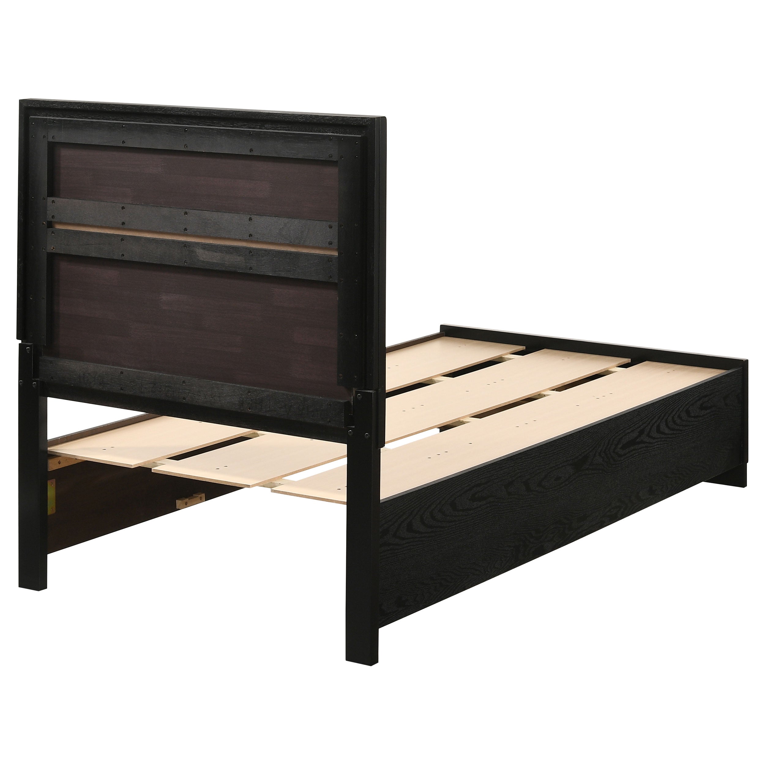 Miranda Twin Storage Bed Black