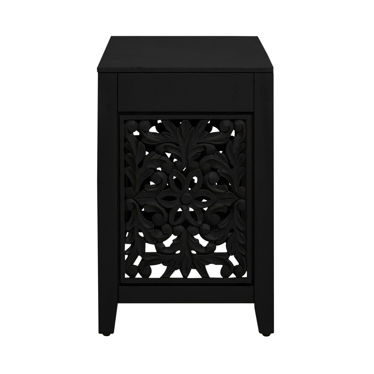 Chellsea Accent Writing Desk- Black