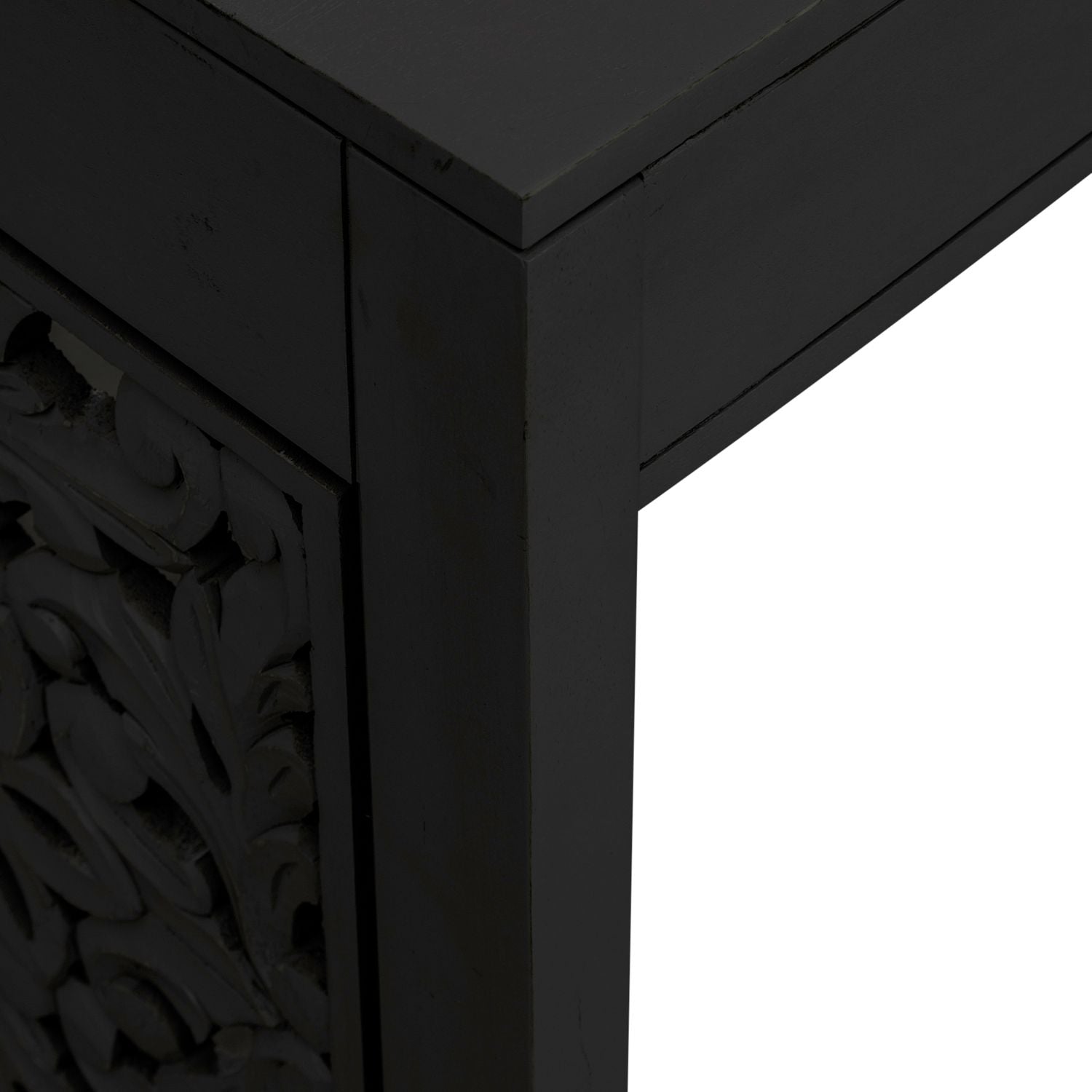 Chellsea Accent Writing Desk- Black