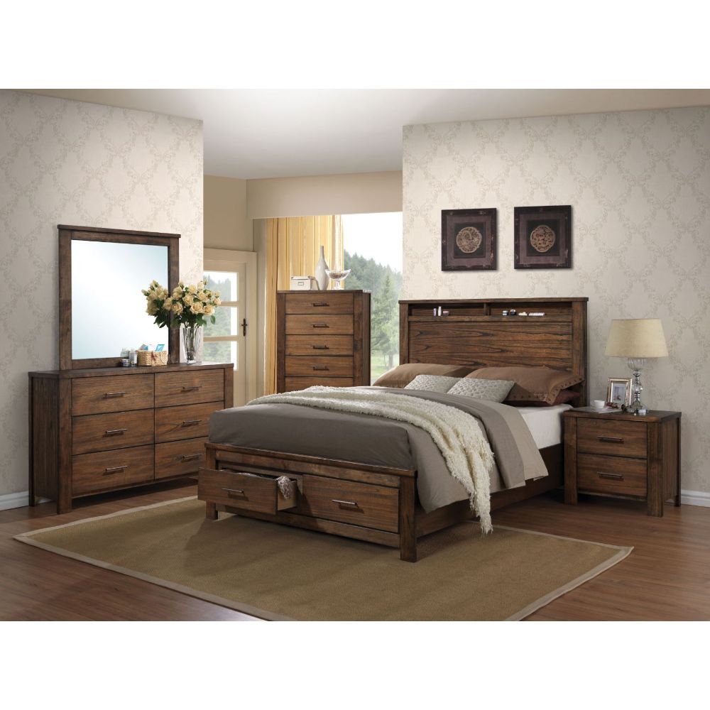 Creach Queen Bed W/Storage