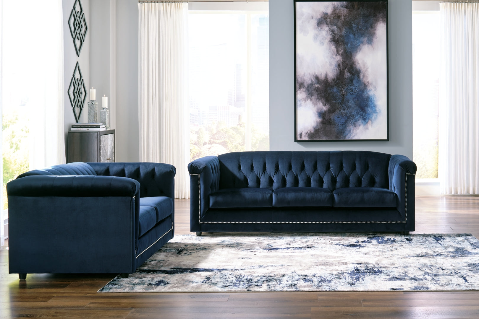 Josanna Sofa and Loveseat