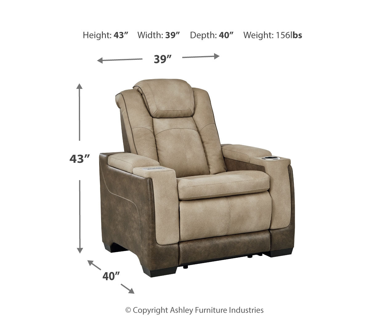 Next-Gen DuraPella Power Recliner