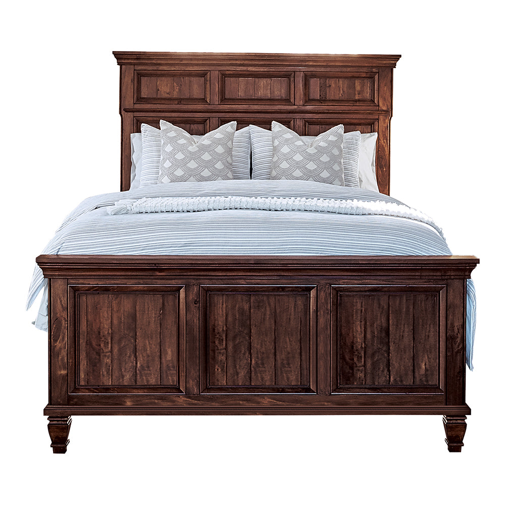 Avenue 5-piece Queen Bedroom Set Weathered Burnished Brown