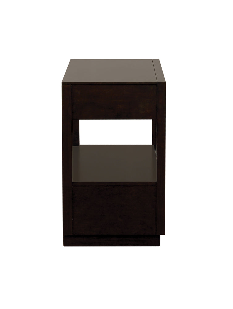 Durango 2-drawer Nightstand Smoked Peppercorn