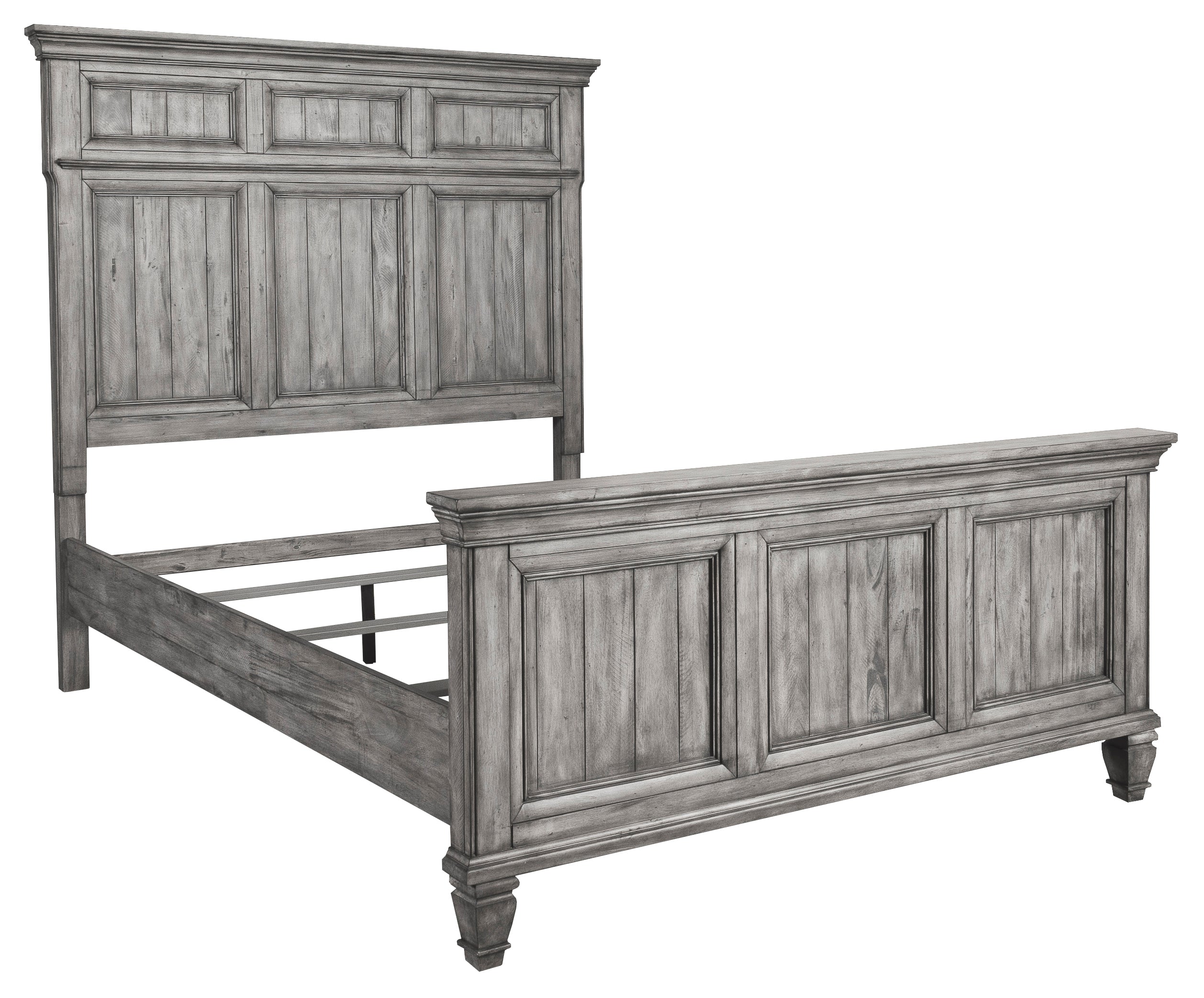 Avenue 5-piece Queen Panel Bedroom Set Grey