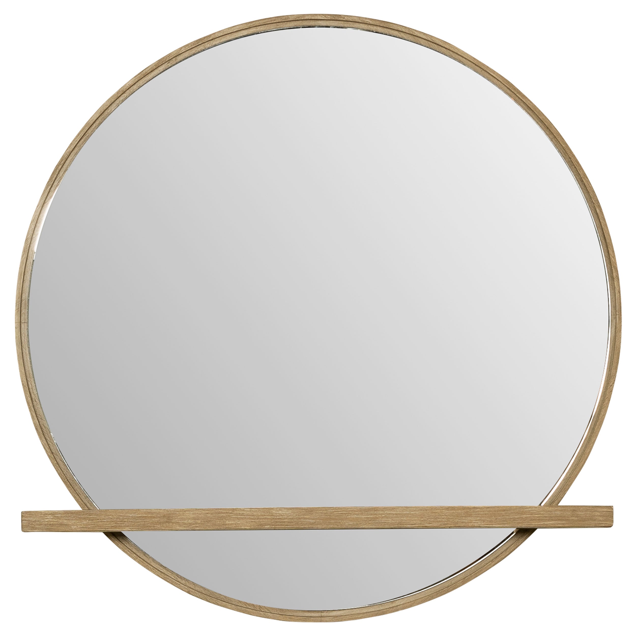 Arini Round Dresser Mirror Sand Wash