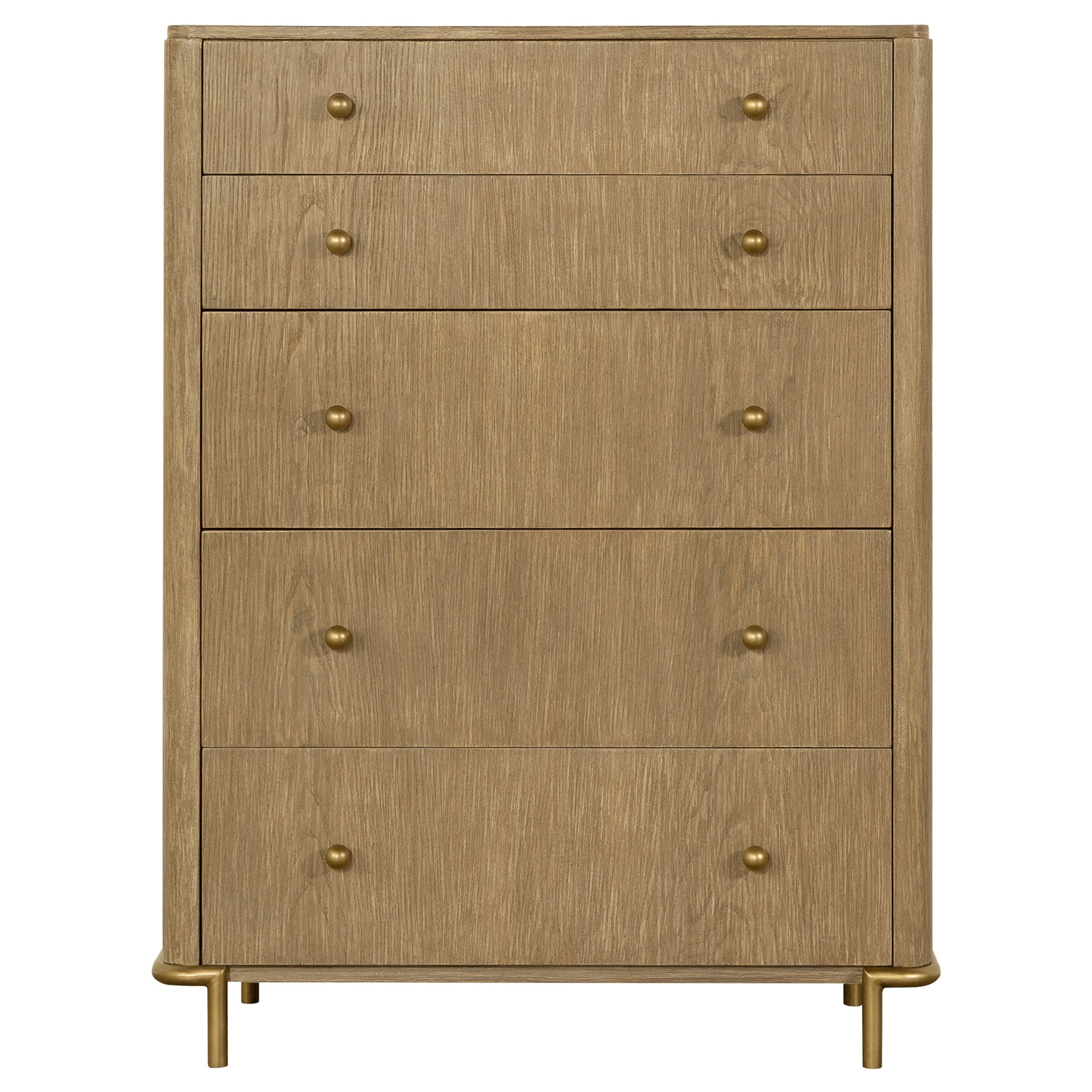 Arini 5-drawer Chest Sand Wash