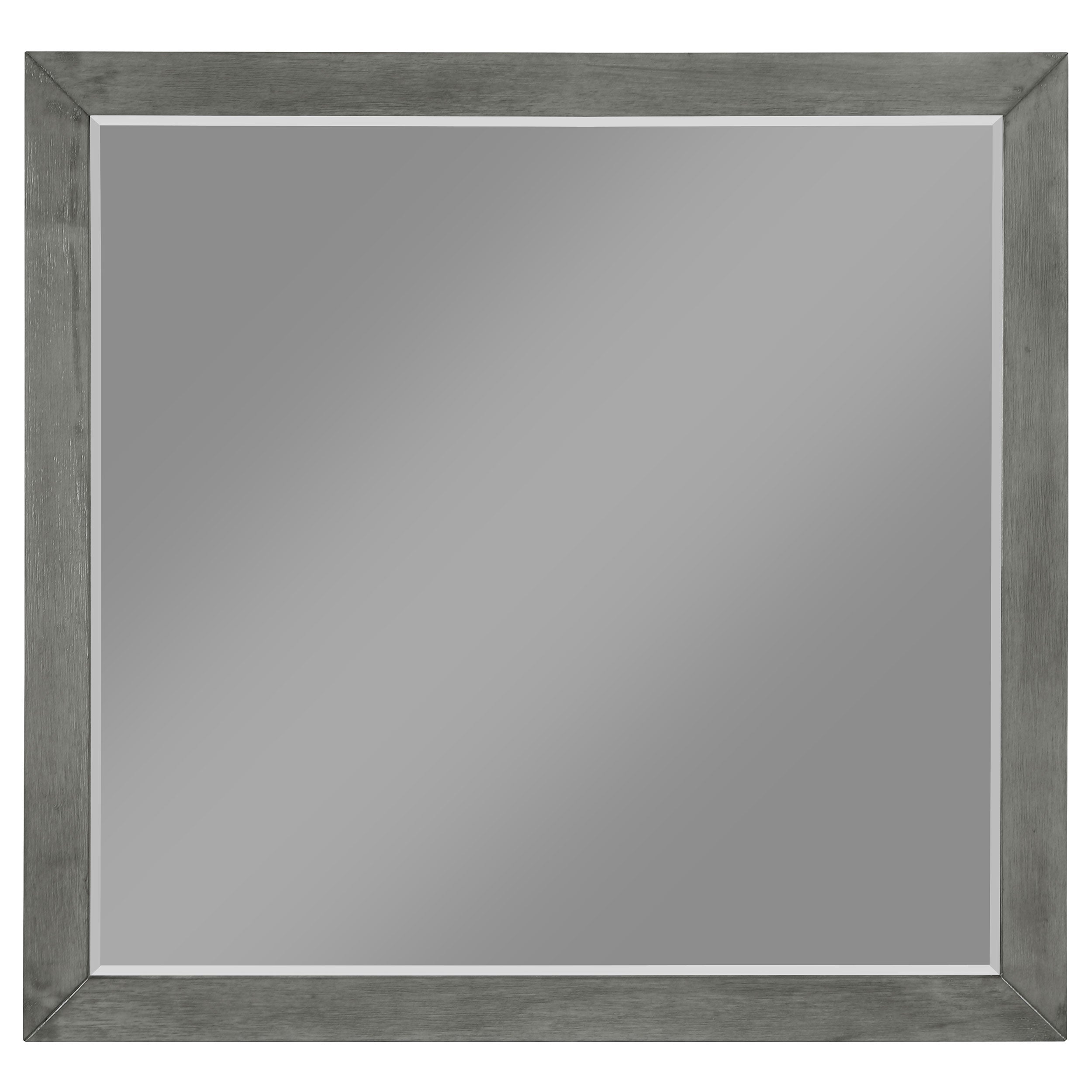 Nathan Rectangular Dresser Mirror Grey