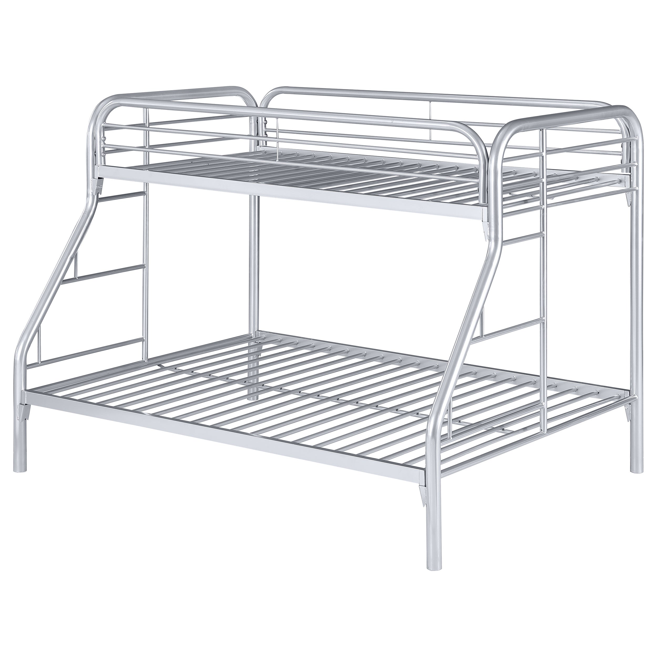 Morgan Twin Over Full Bunk Bed Silver