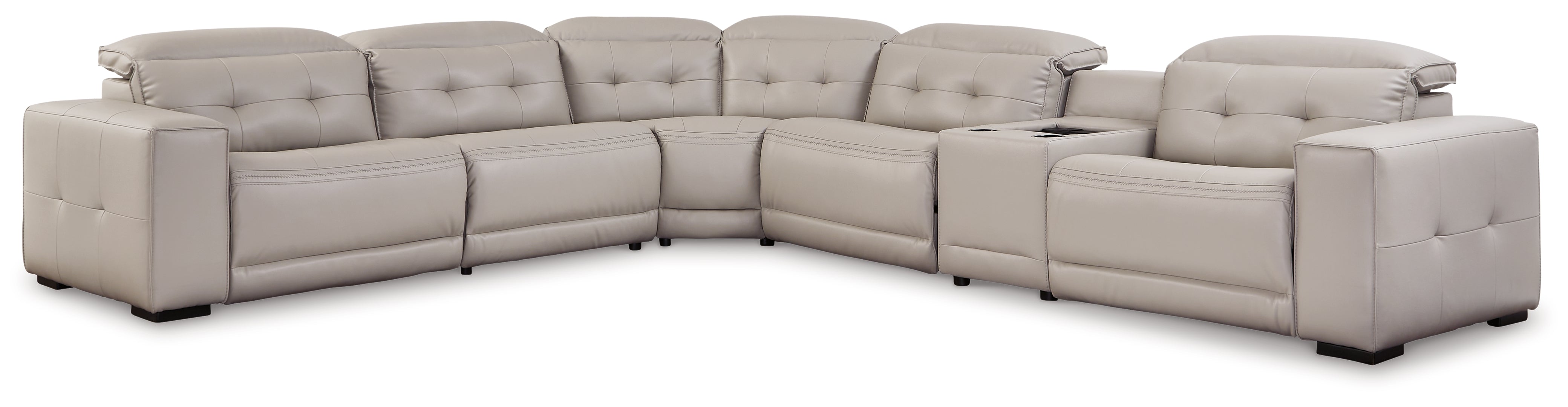 Leadman 6-Piece Power Reclining Sectional