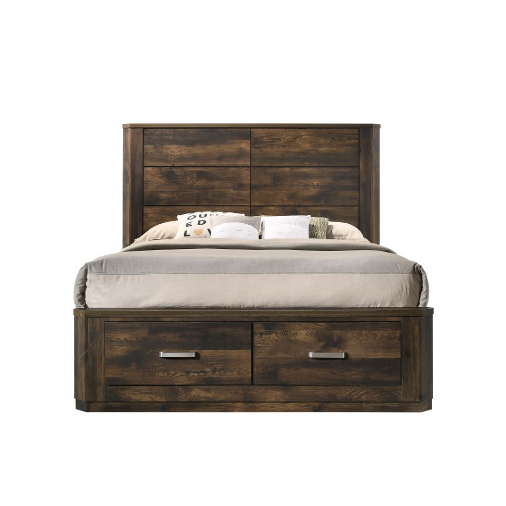 Davika Queen Bed W/Storage