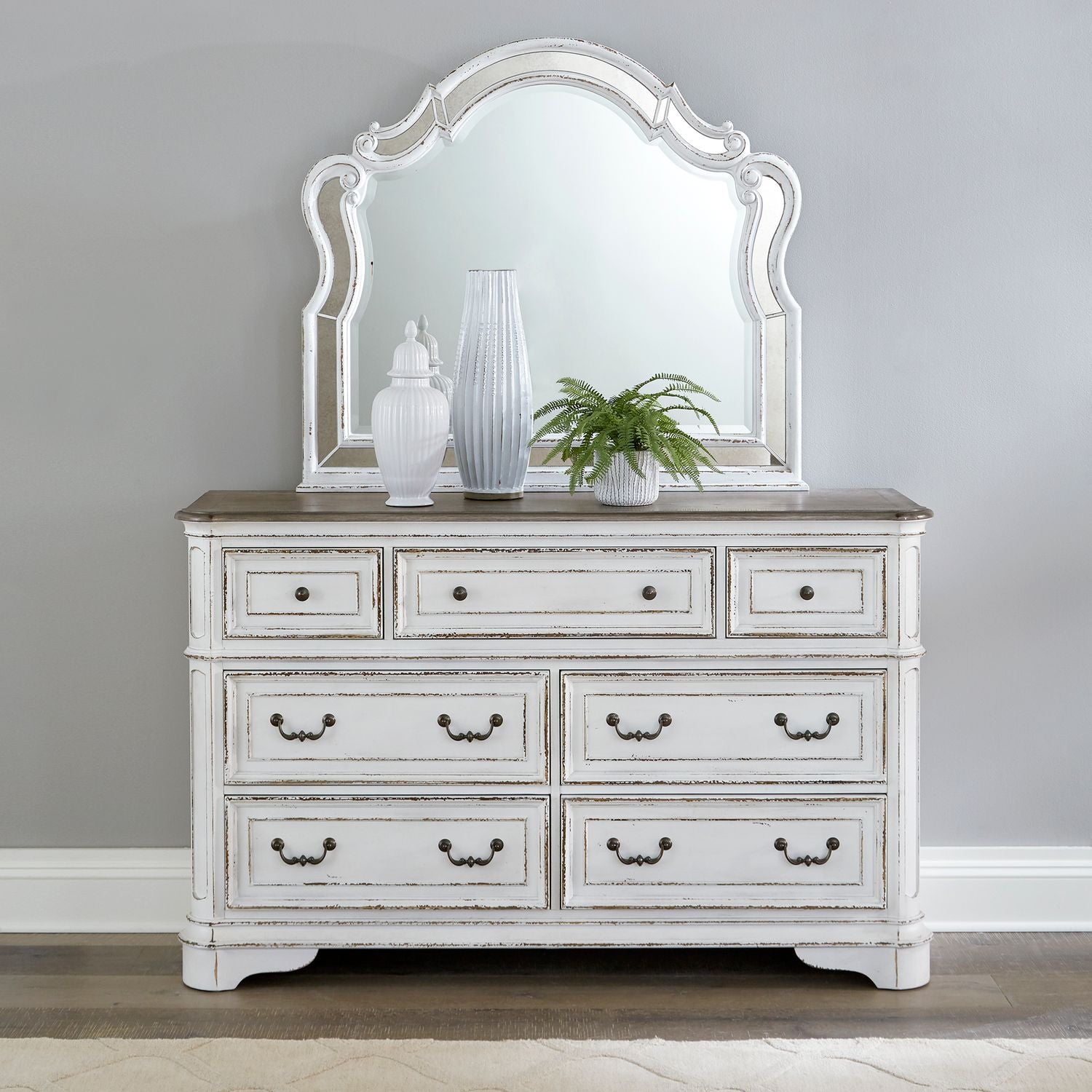 Adahir Opt Dresser & Mirror