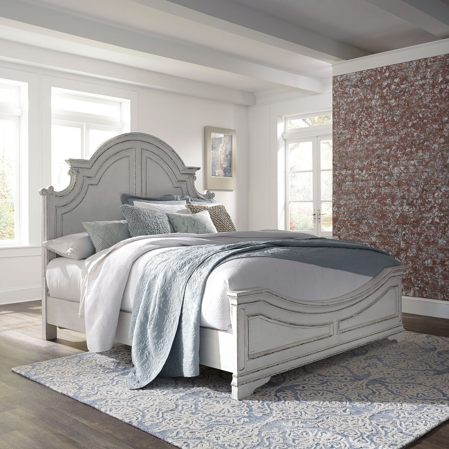 Adlea California King Panel Bed