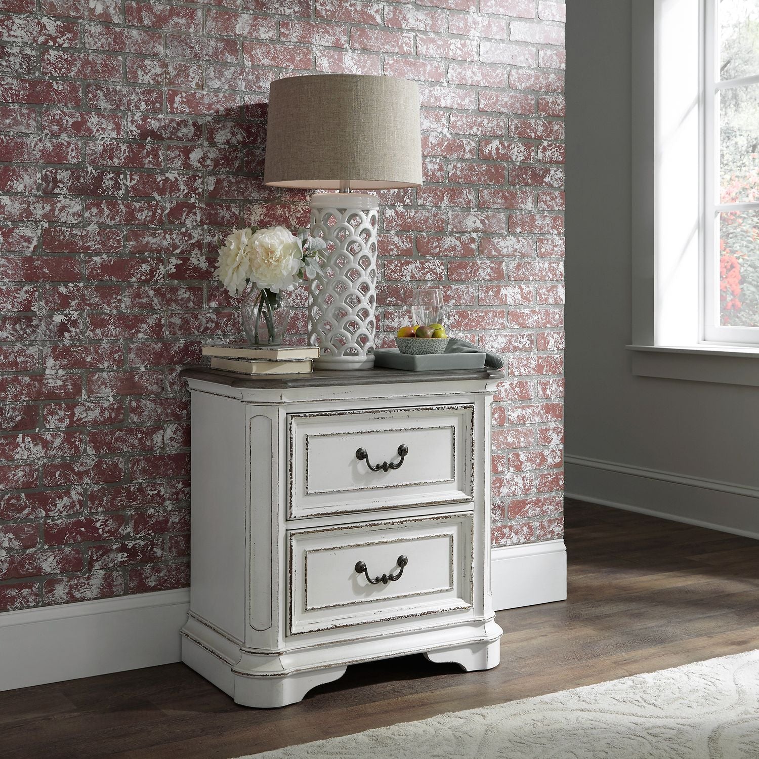 Arsenial 2 Drawer Night Stand