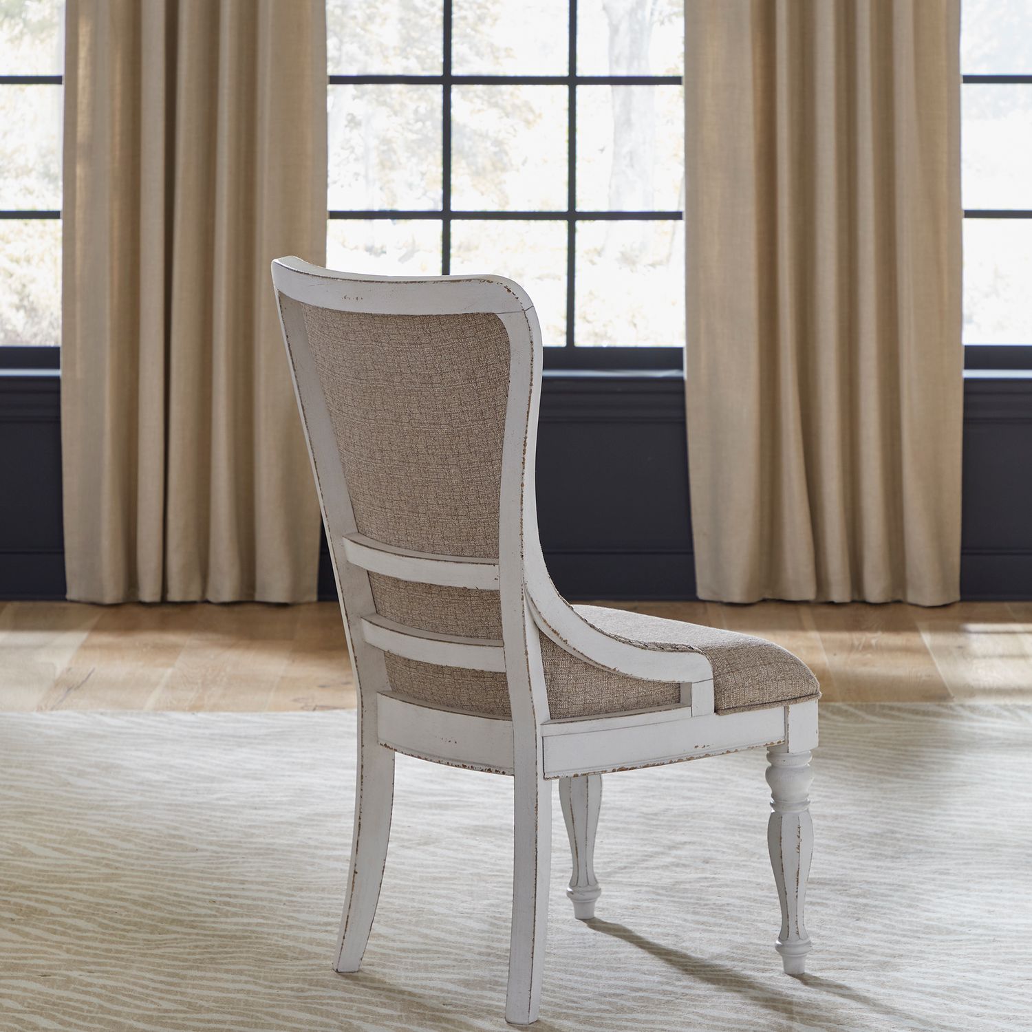 Anatola Upholstered Wing Back Side Chair