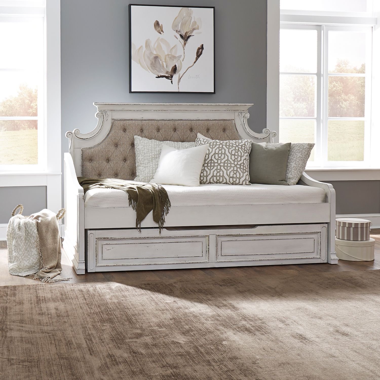 Arnecia Twin Daybed with Trundle