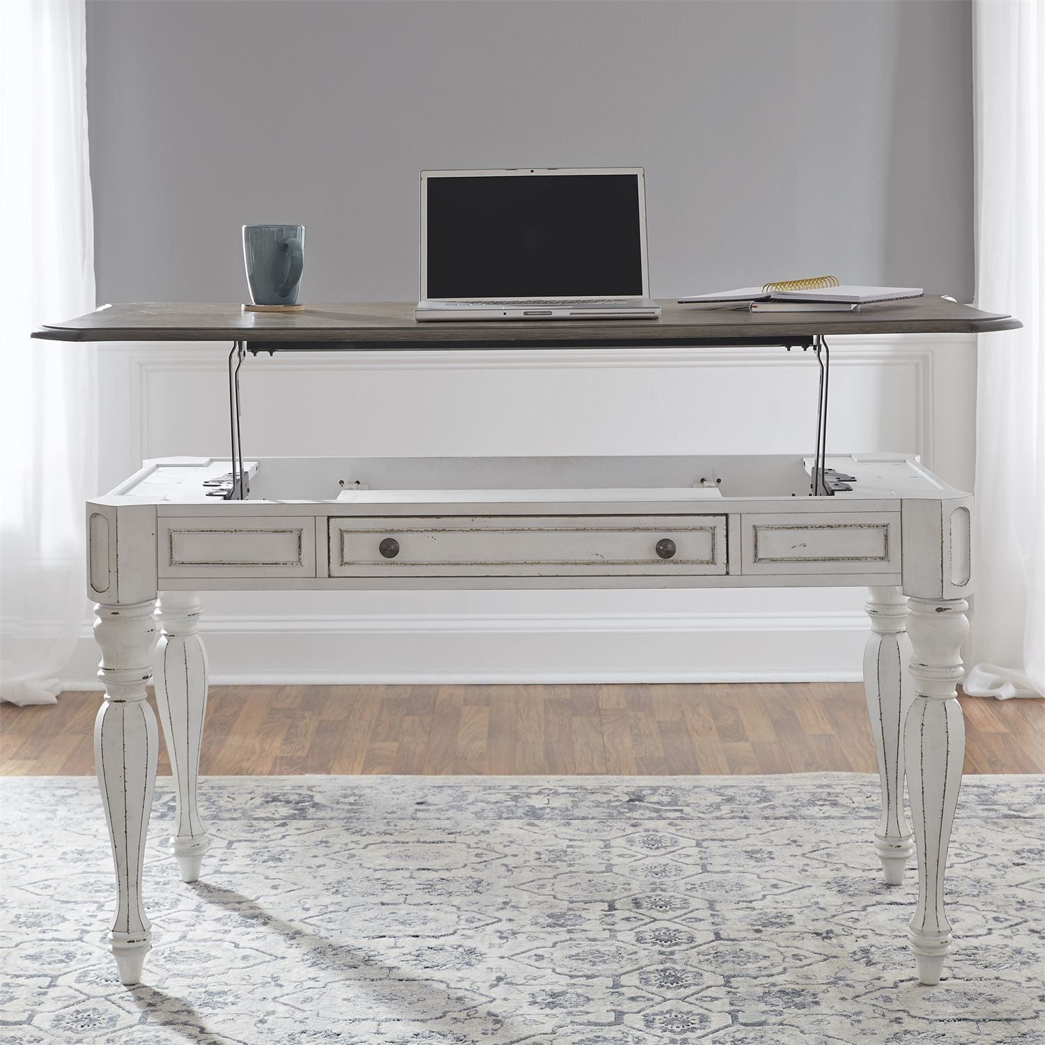 Deanesha Lift Top Writing Desk