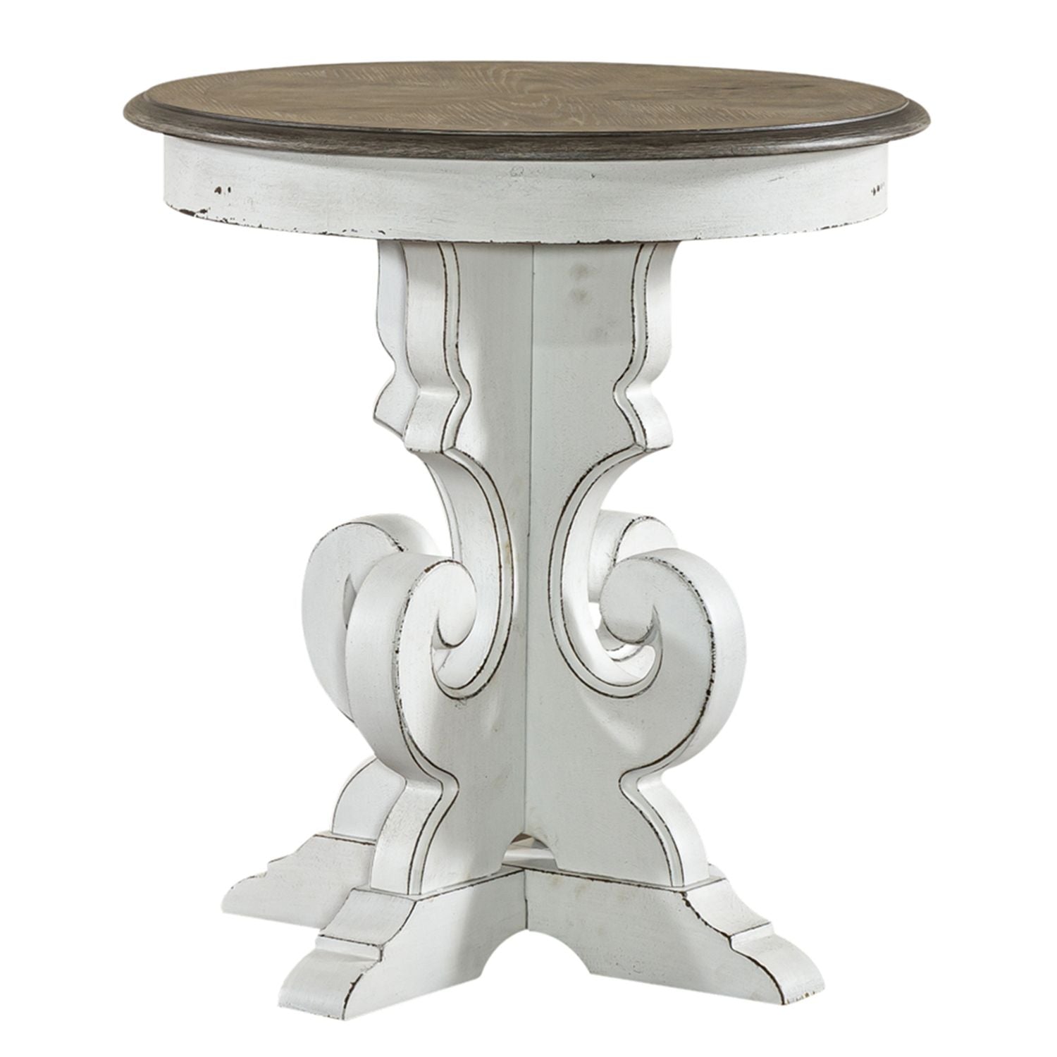 Behler Round End Table