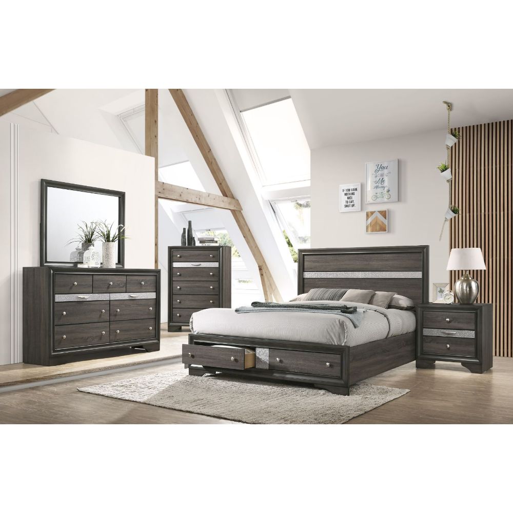 Katherra Queen Bed W/Storage