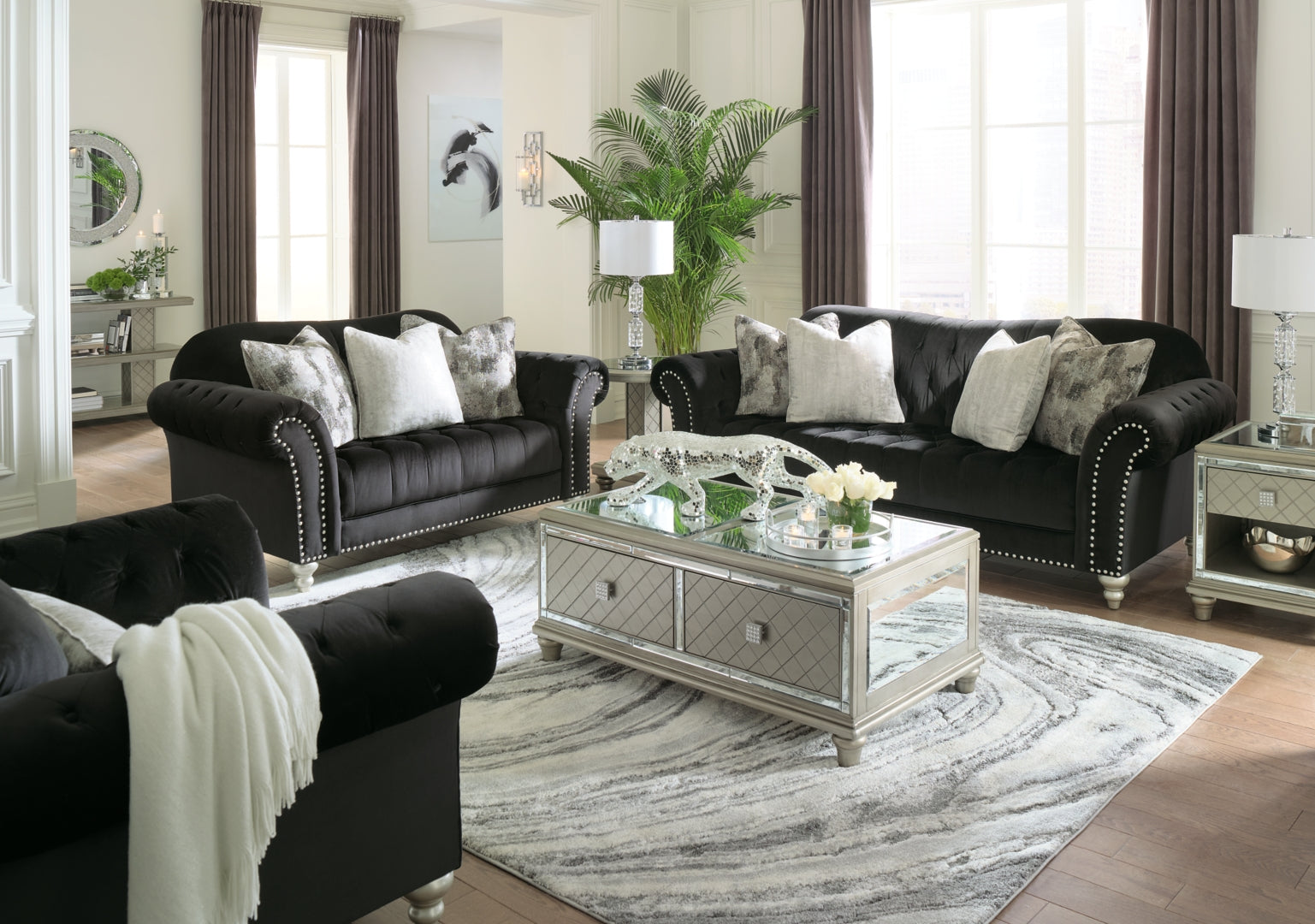 Harriotte Sofa, Loveseat and Chair