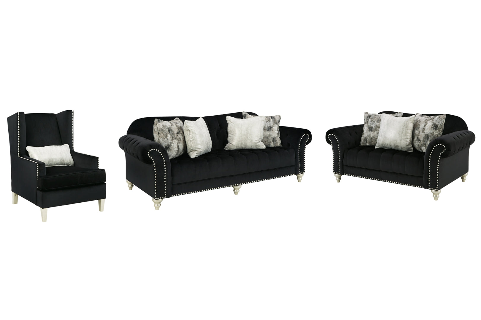 Harriotte Sofa, Loveseat and Chair