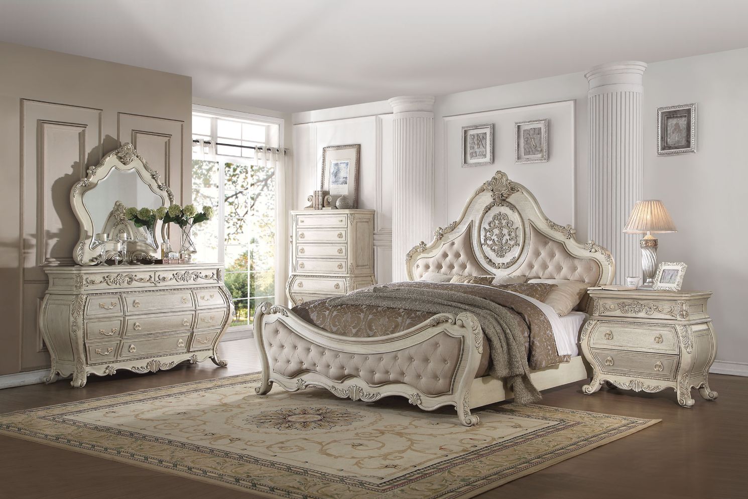 Akdeniz Queen Bed