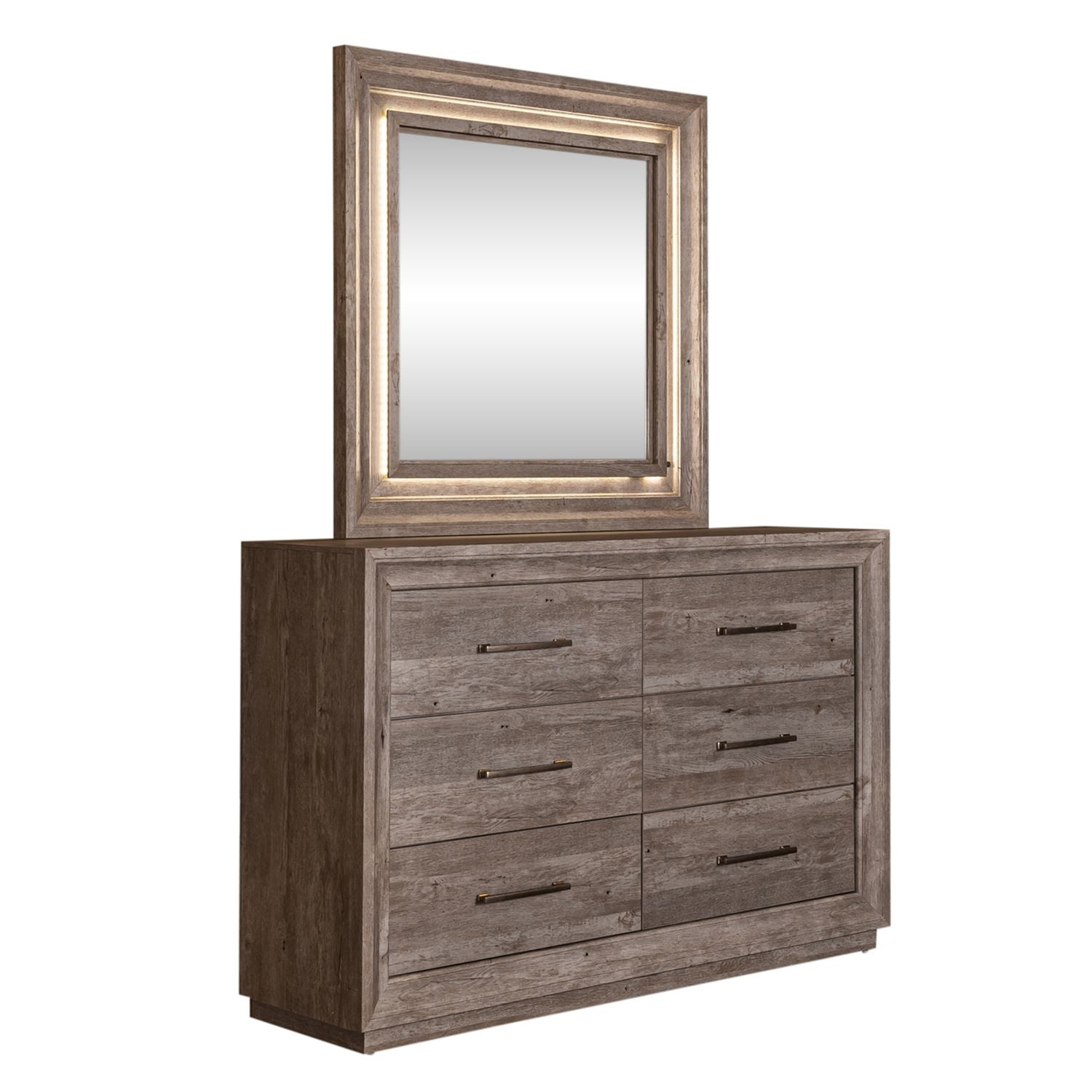 Coane King Storage Bed, Dresser & Mirror, Chest, Night Stand