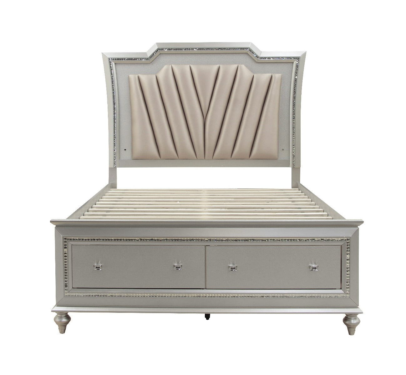 Giamo Eastern King W/Led & Storage