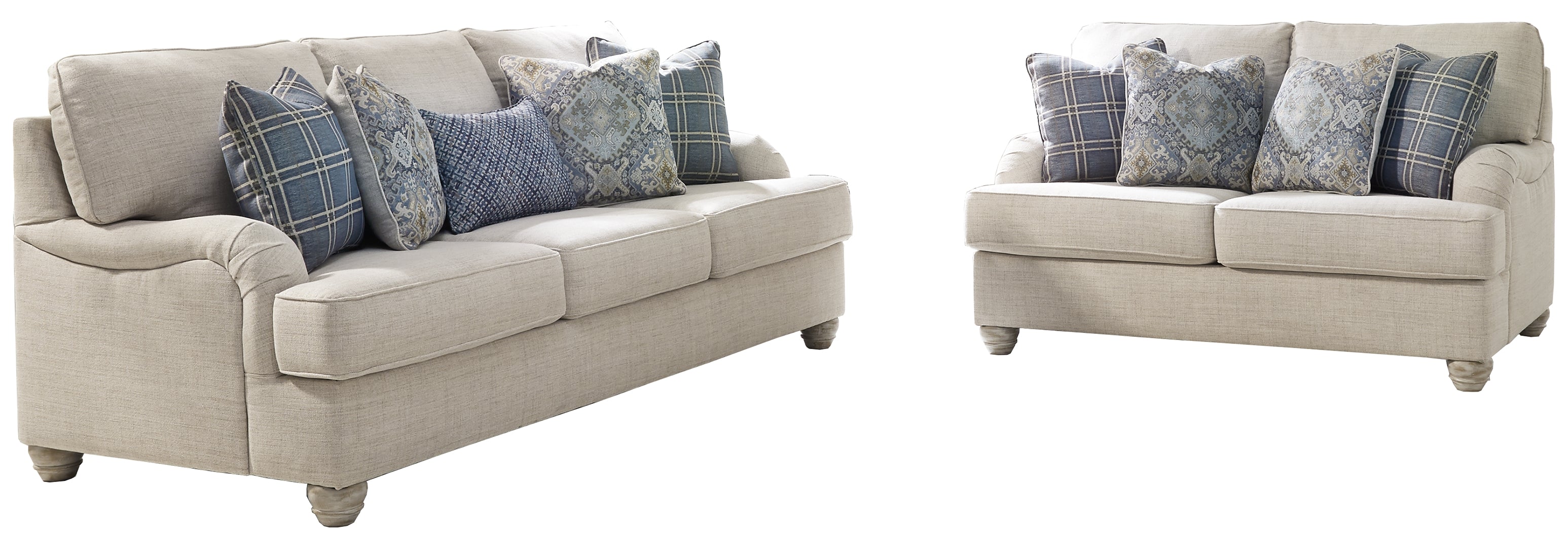 Traemore Sofa and Loveseat