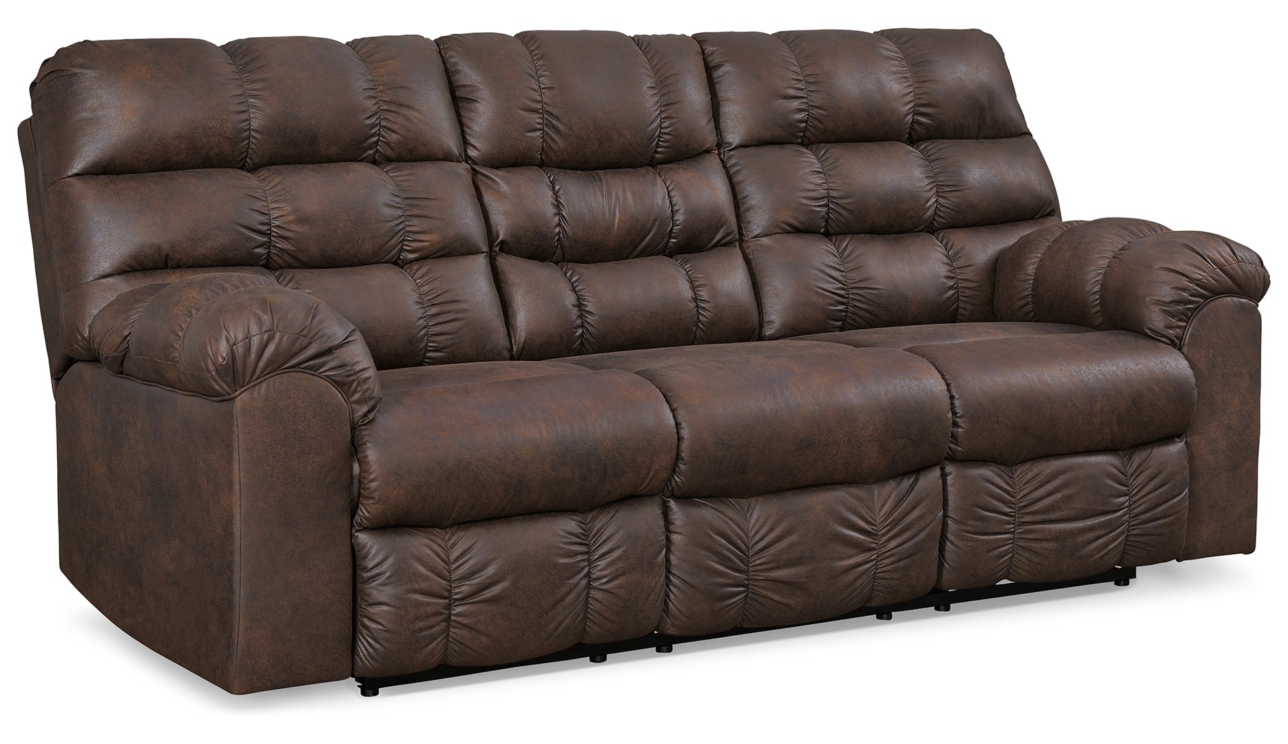 Derwin Reclining Sofa with Drop Down Table