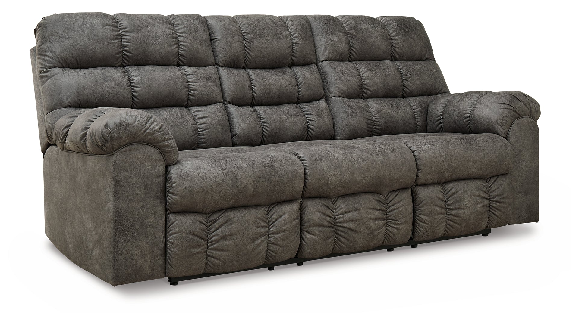 Derwin Reclining Sofa with Drop Down Table