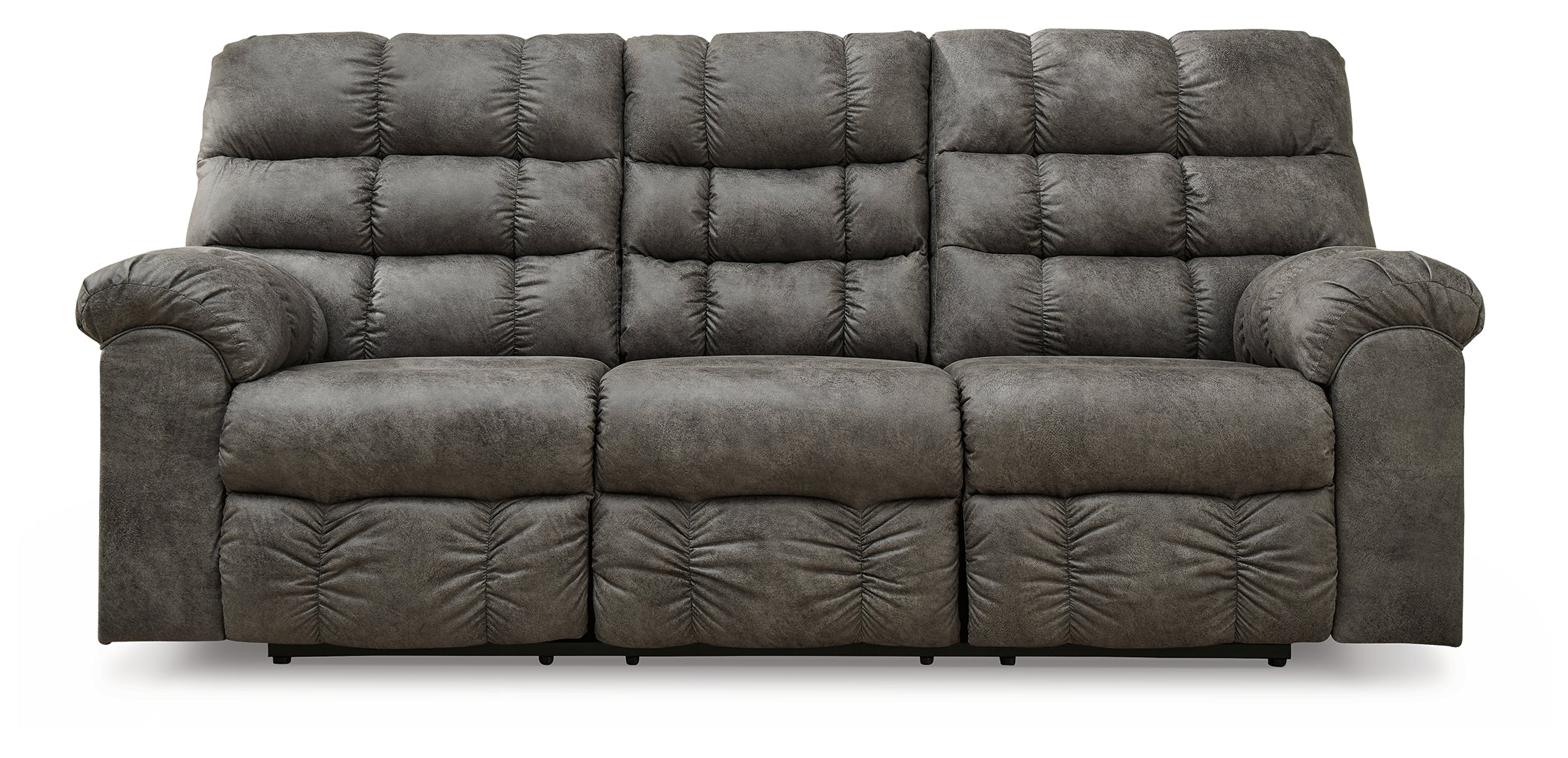 Derwin Reclining Sofa with Drop Down Table