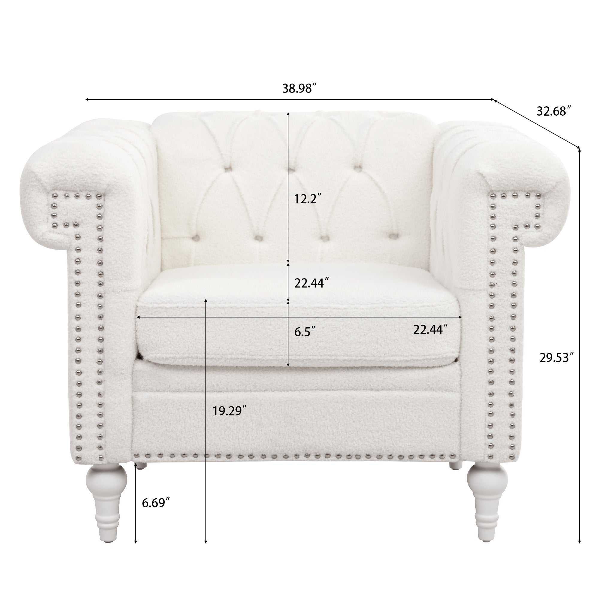 1 Seater Sofa For Living Room